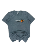 90's Oakley software woman front pocket tee - M