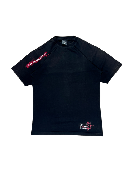 90's Oakley Software Red Spell Out Tee