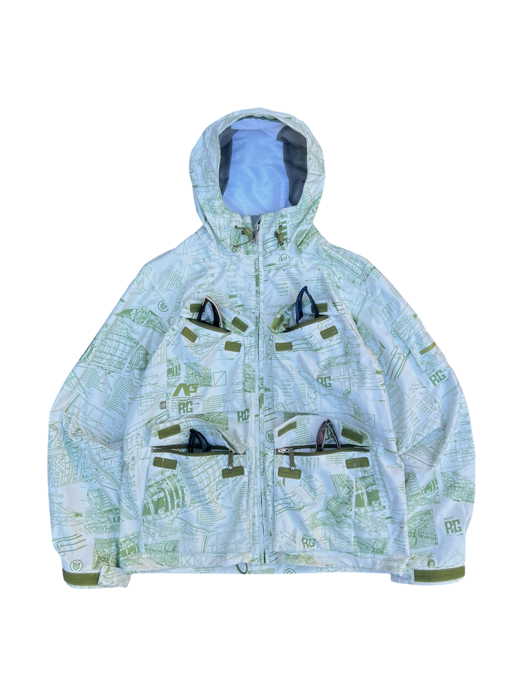 Burton Analog AG Rocket Design All Over Print Jacket
