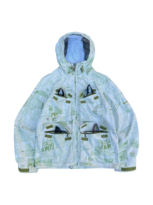 Burton Analog AG Rocket Design All Over Print Jacket