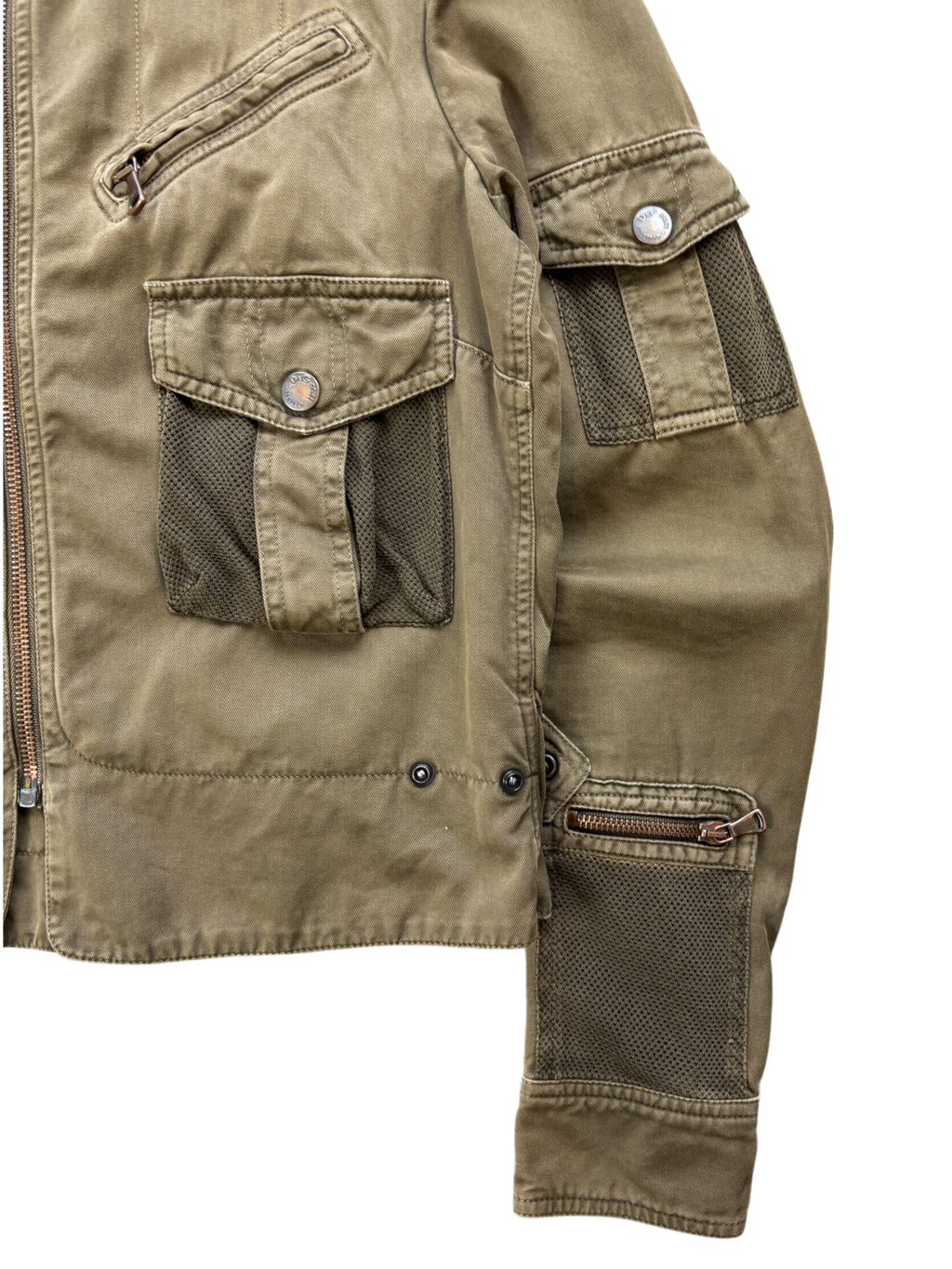 DOLCE & GABBANA FW 2003 MILITARY CARGO JACKET