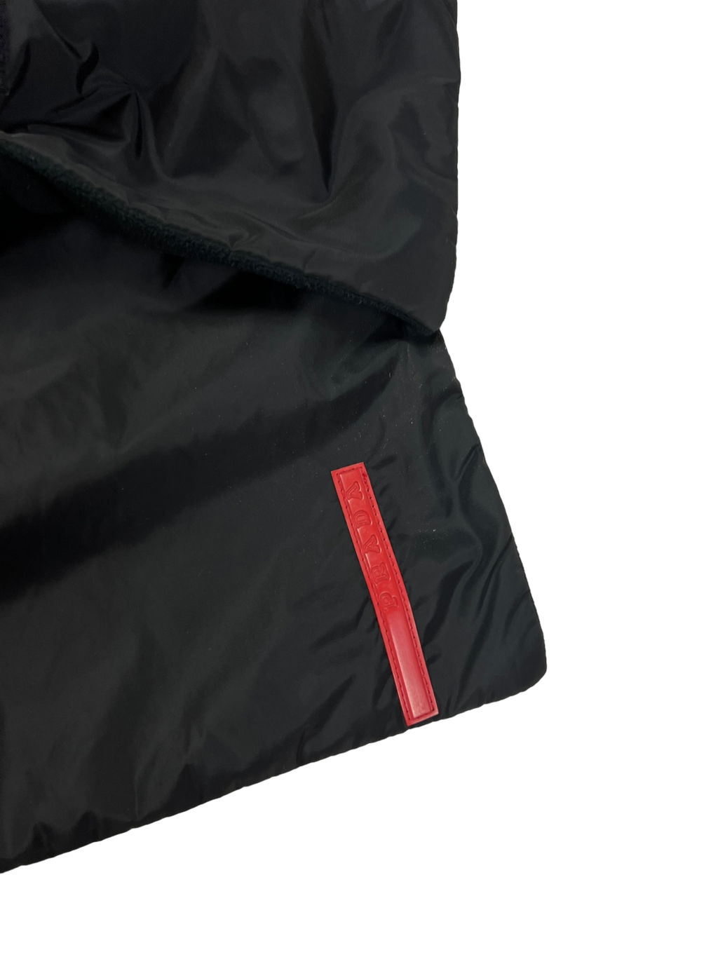 AW99 Prada linea rossa technical scarf
