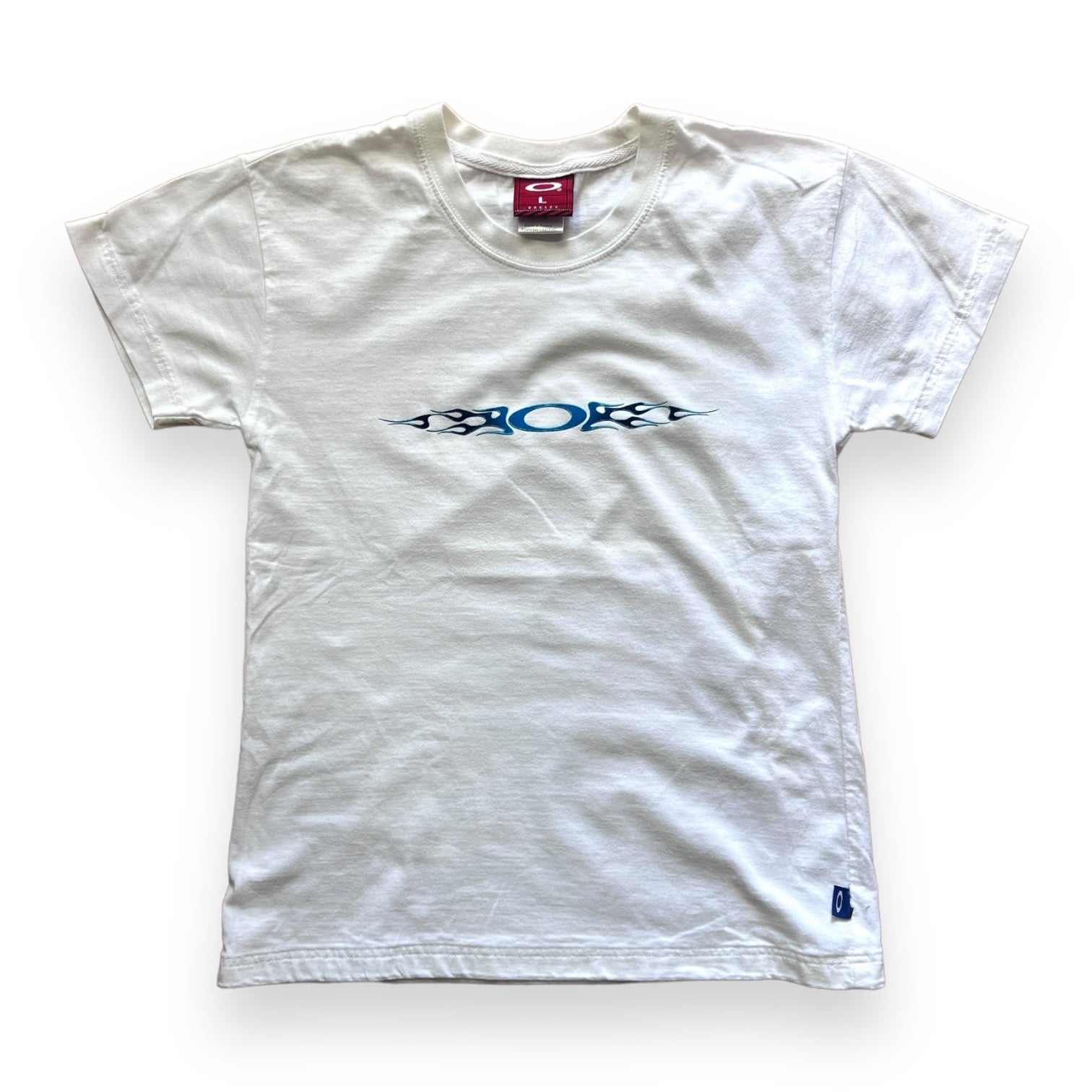 Camiseta early 2000's oakley tribal flame - L (woman)
