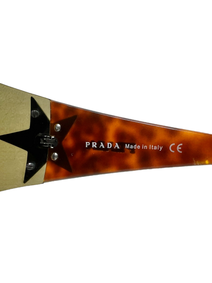 00's Prada star sunglasses