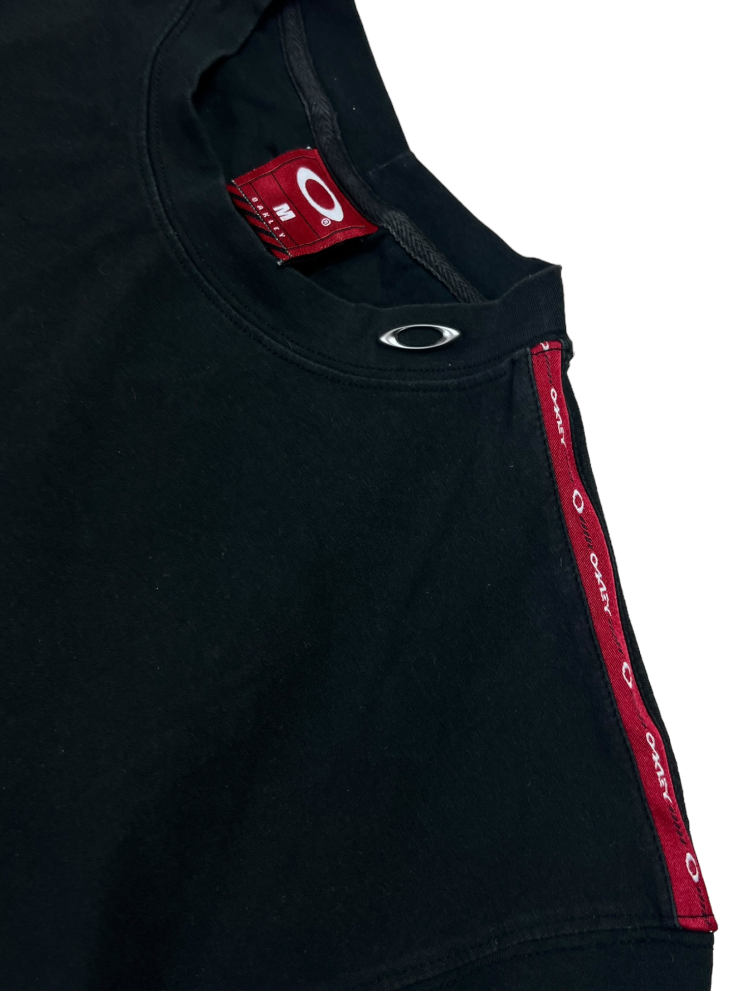 00's Oakley metal icon tee - M