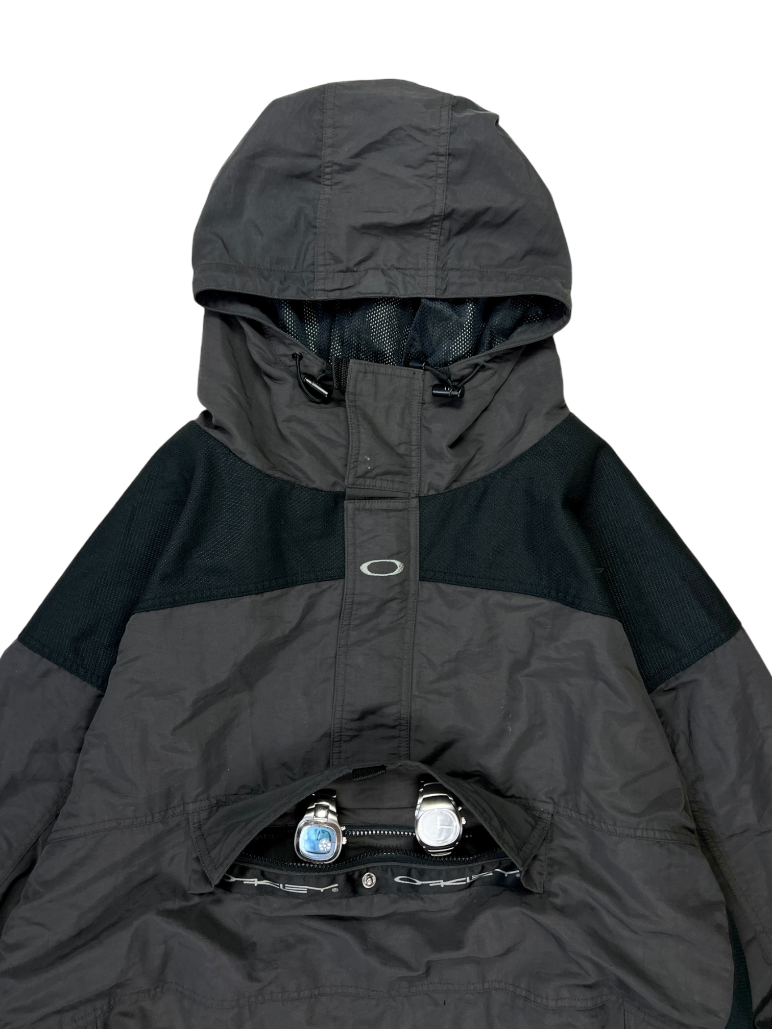 90's Oakley Software Paneled Kangaroo Jacket - XXL