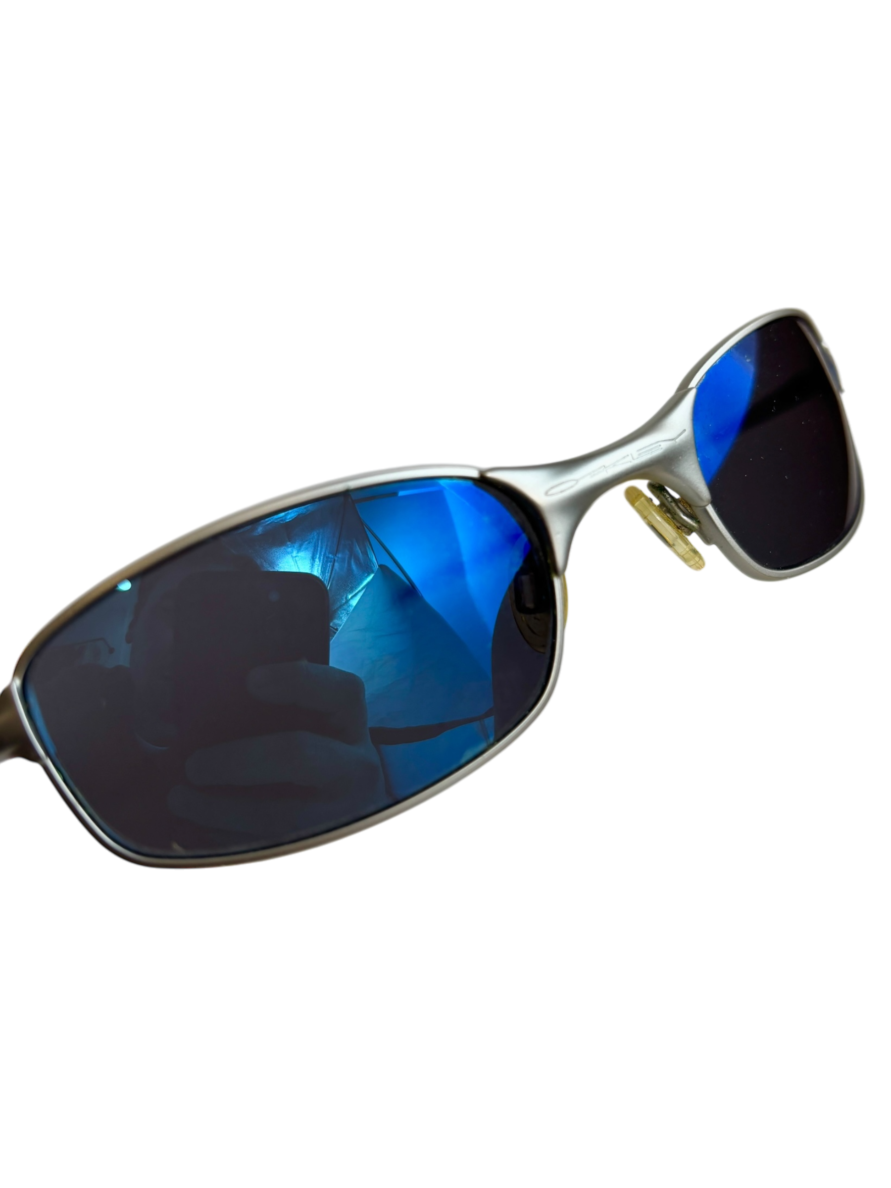 Oakley Square Wire Ice Iridium lenses