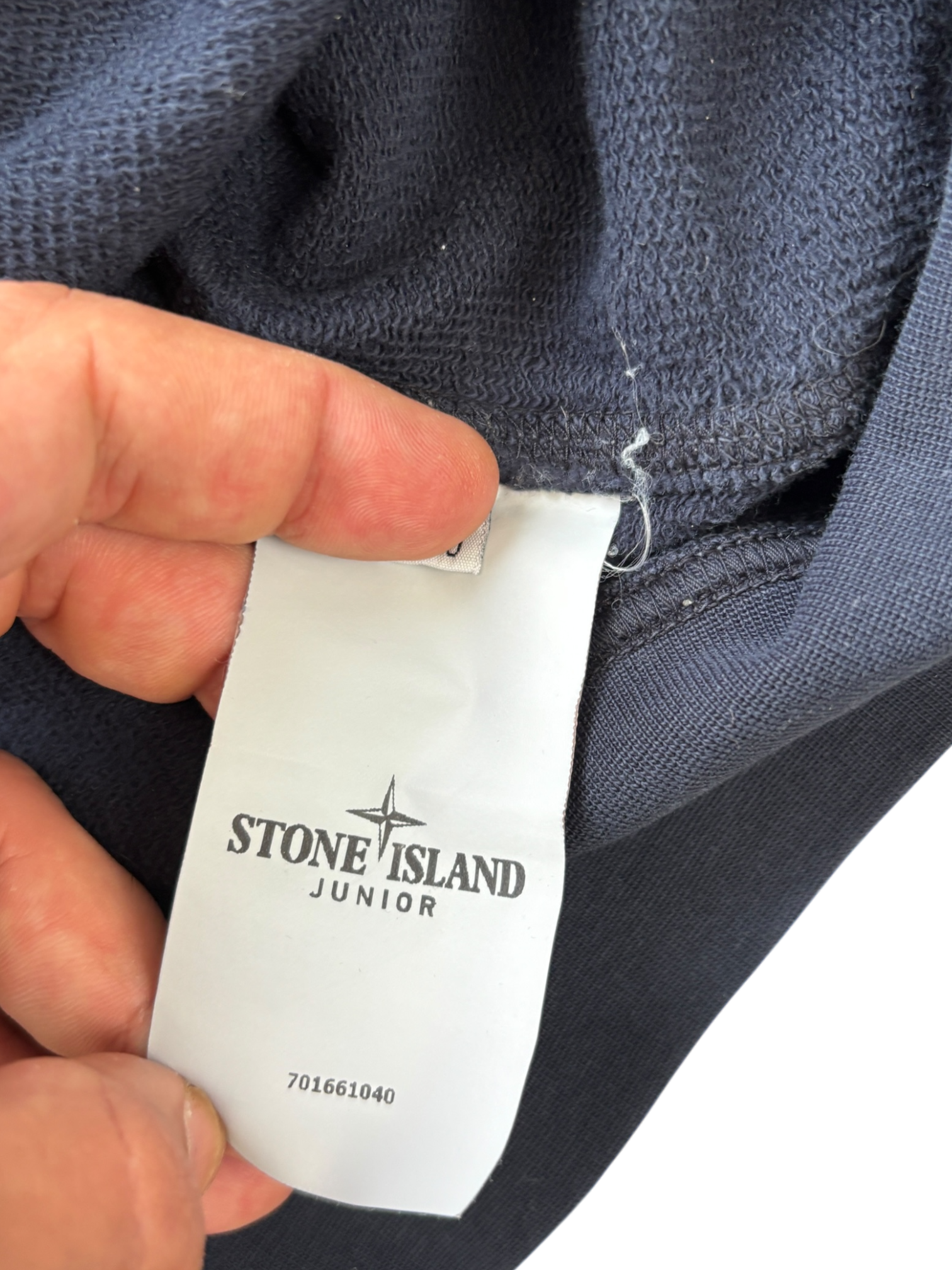 STONE ISLAND JUNIOR SWEATER