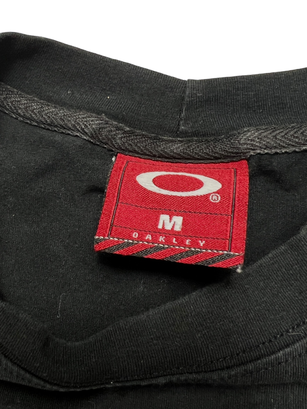 00's Oakley metal icon tee - M