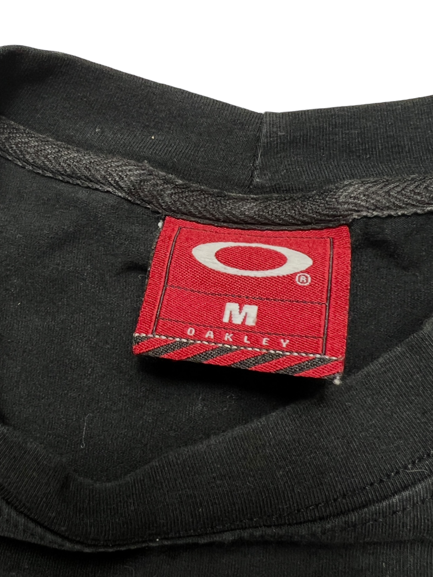 00's Oakley metal icon tee - M