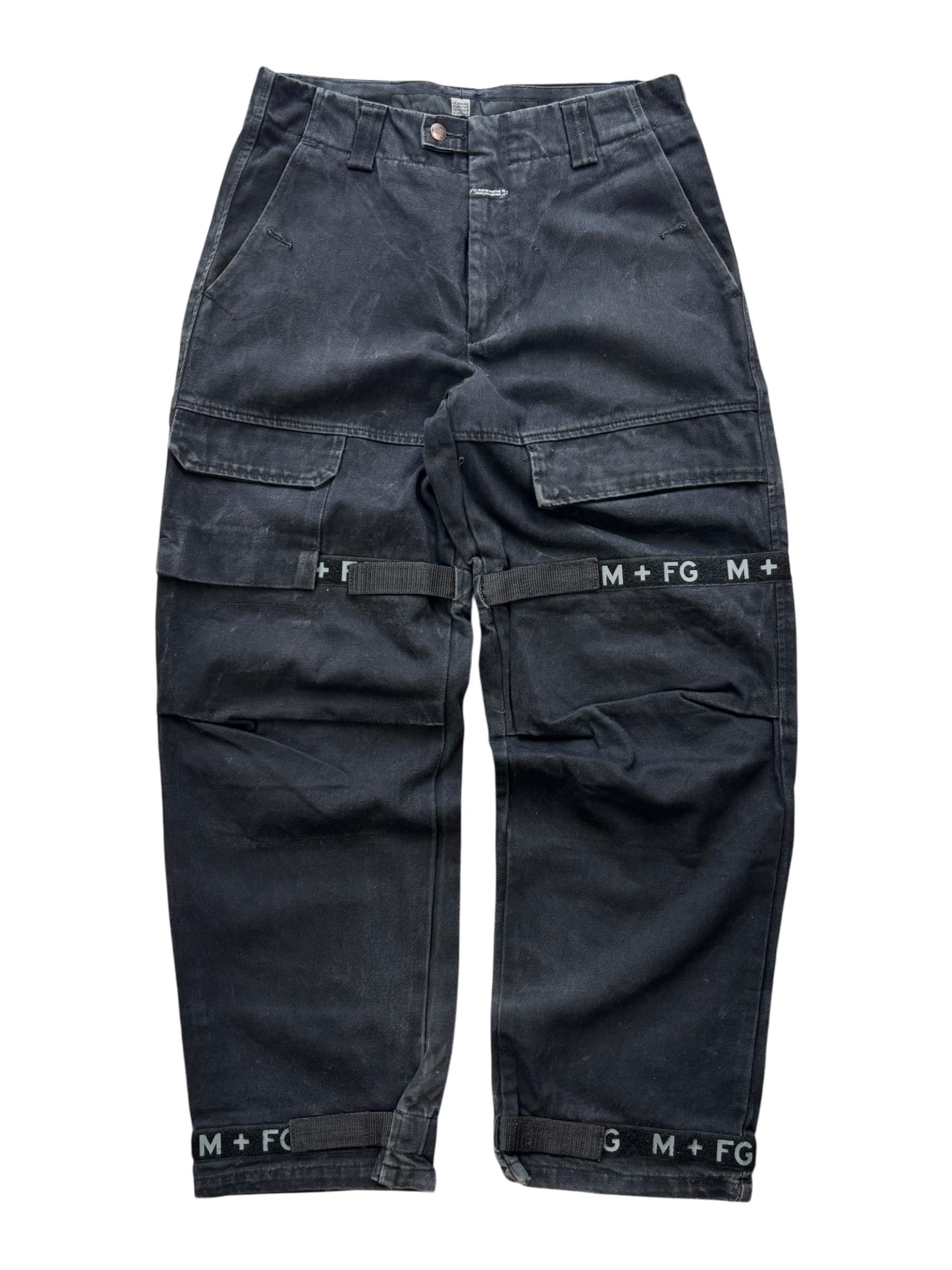 VINTAGE MARITHE FRANCOIS GIRBAUD SHUTTLE TAPE JEANS
