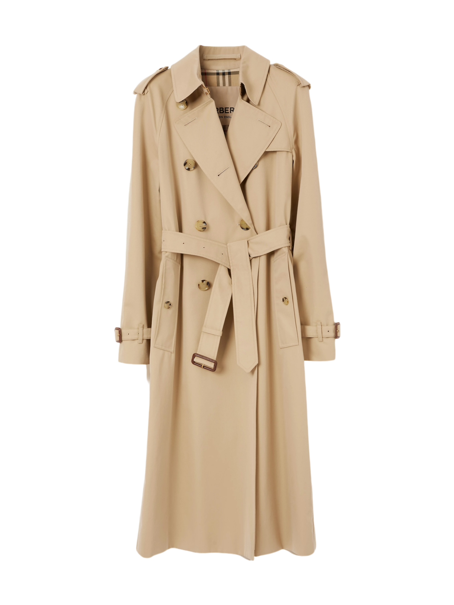 90's Burberry Heritage Trench Coat - L