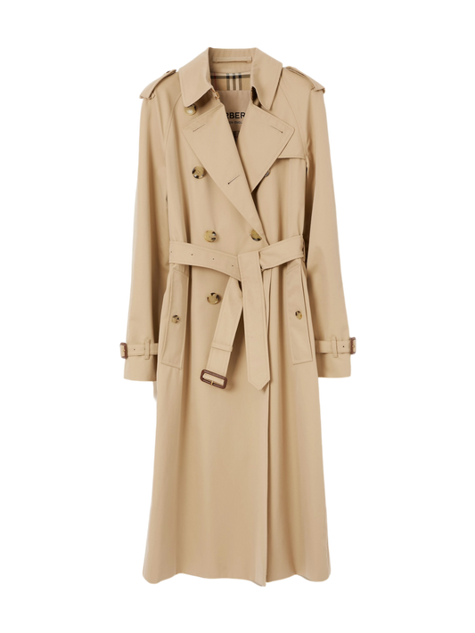 90's Burberry Heritage Trench Coat - L