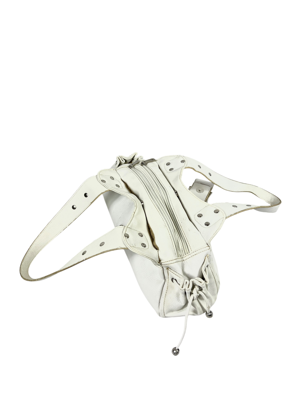 Dolce Gabbana Leather White Hand Bag