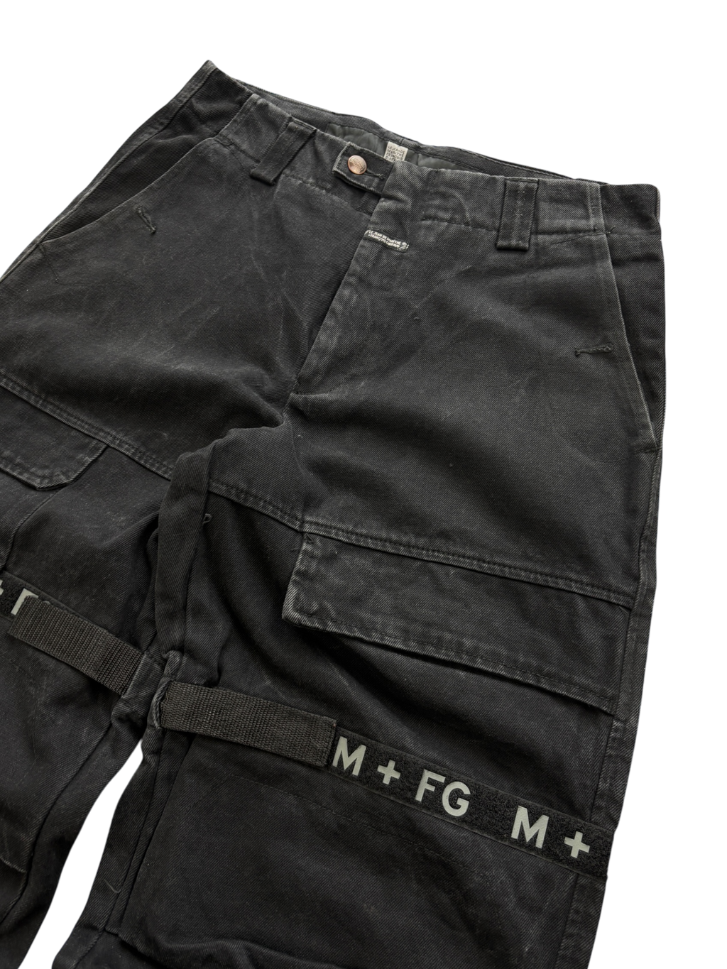 VINTAGE MARITHE FRANCOIS GIRBAUD SHUTTLE TAPE JEANS