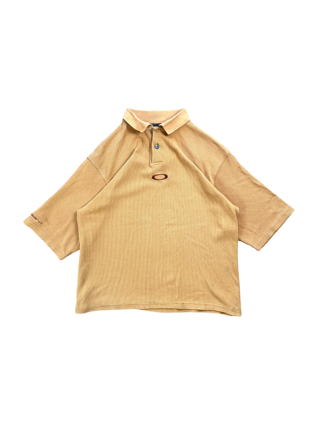 90's Oakley Software Waffle Center Icon Polo