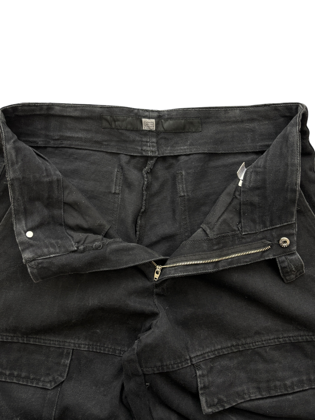 VINTAGE MARITHE FRANCOIS GIRBAUD SHUTTLE TAPE JEANS