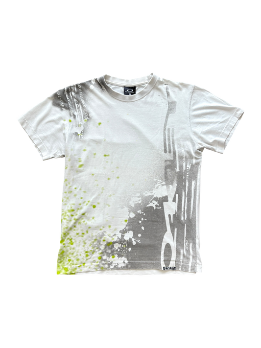 OAKLEY SOFTWARE VERTICAL SPELL OUT TEE