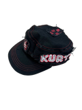 90's distressed military cap