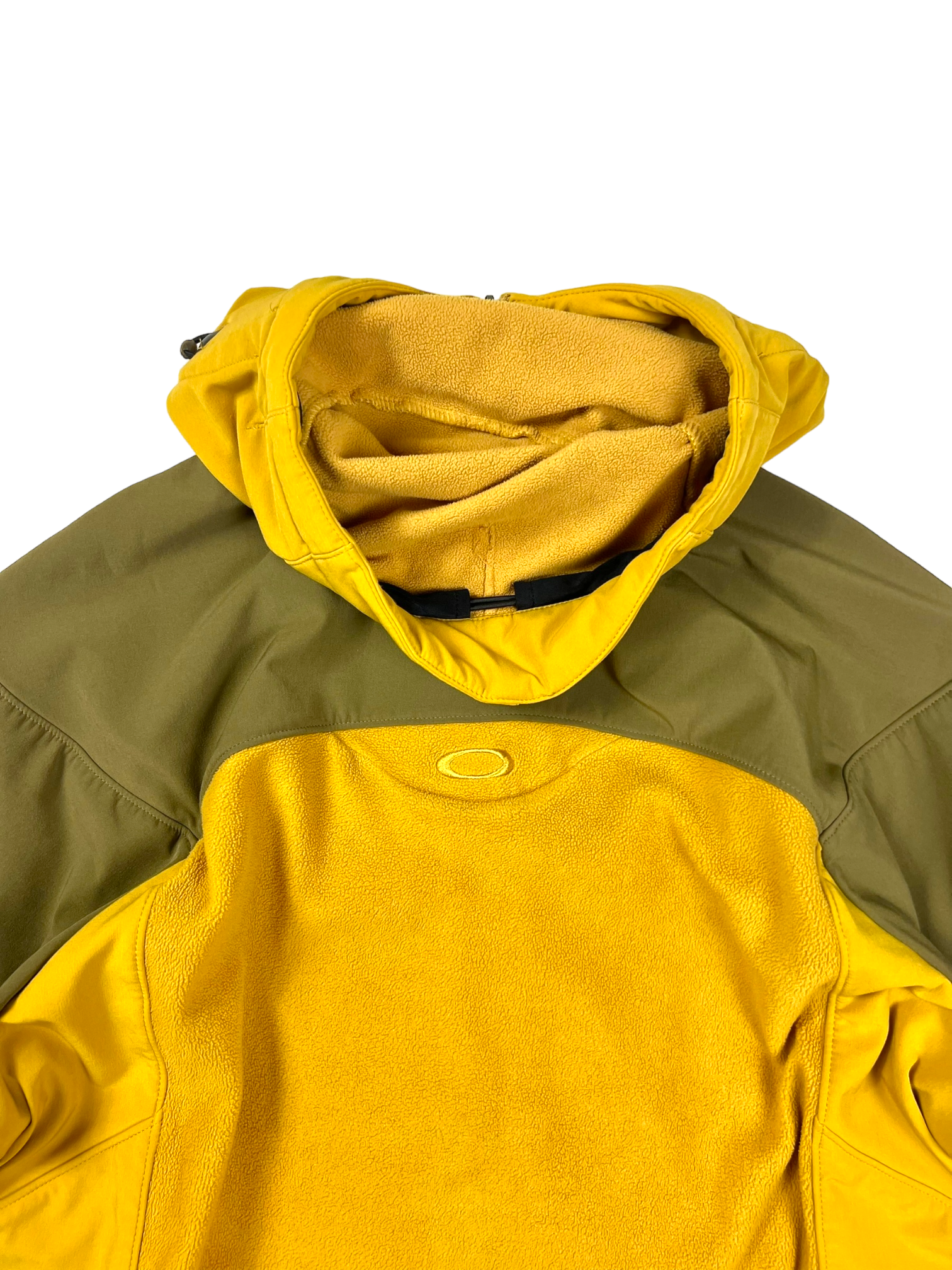 00's Oakley panelled softshell jacket - L