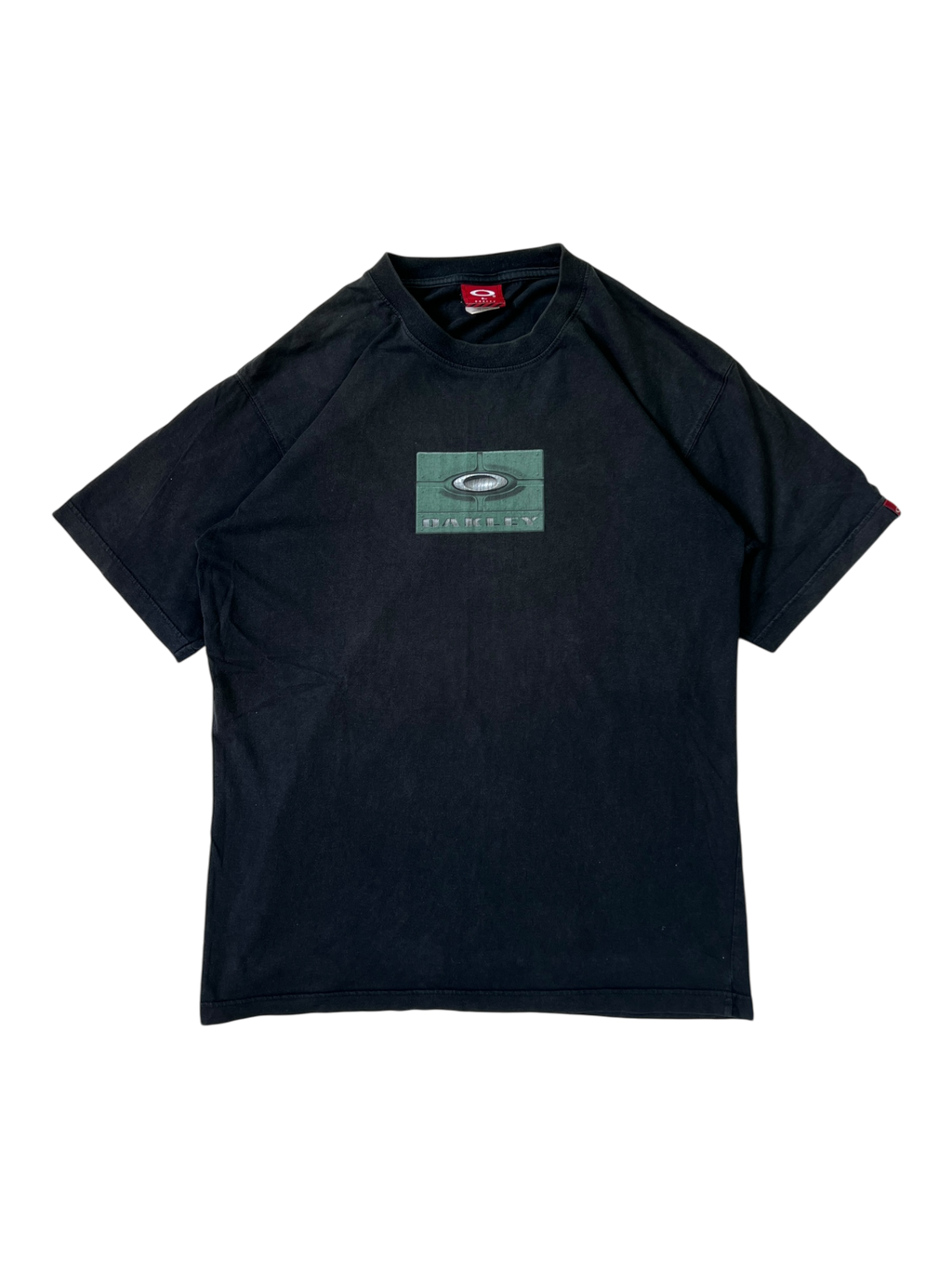 Early 00's Oakley icon graphic tee - L
