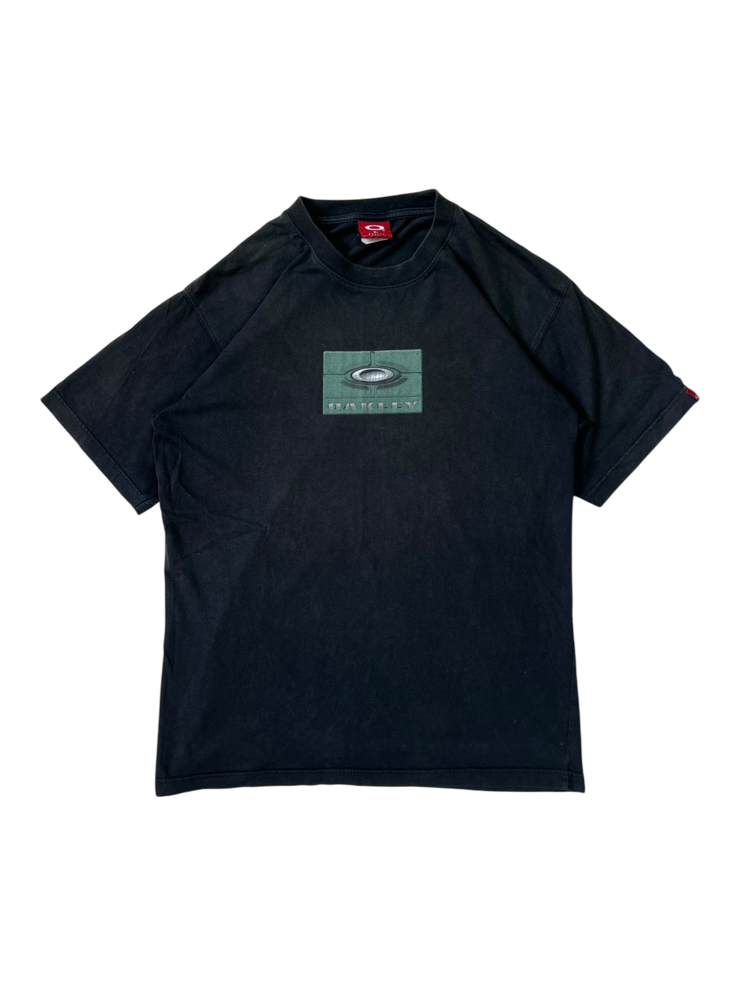 Early 00's Oakley icon graphic tee - L