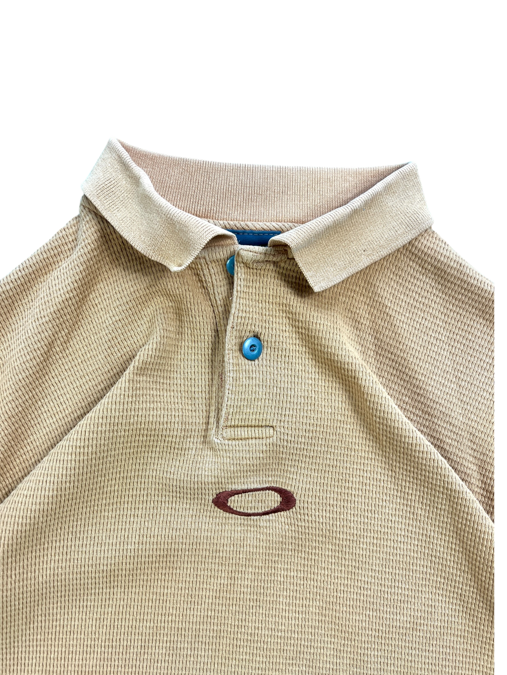90's Oakley Software Waffle Center Icon Polo