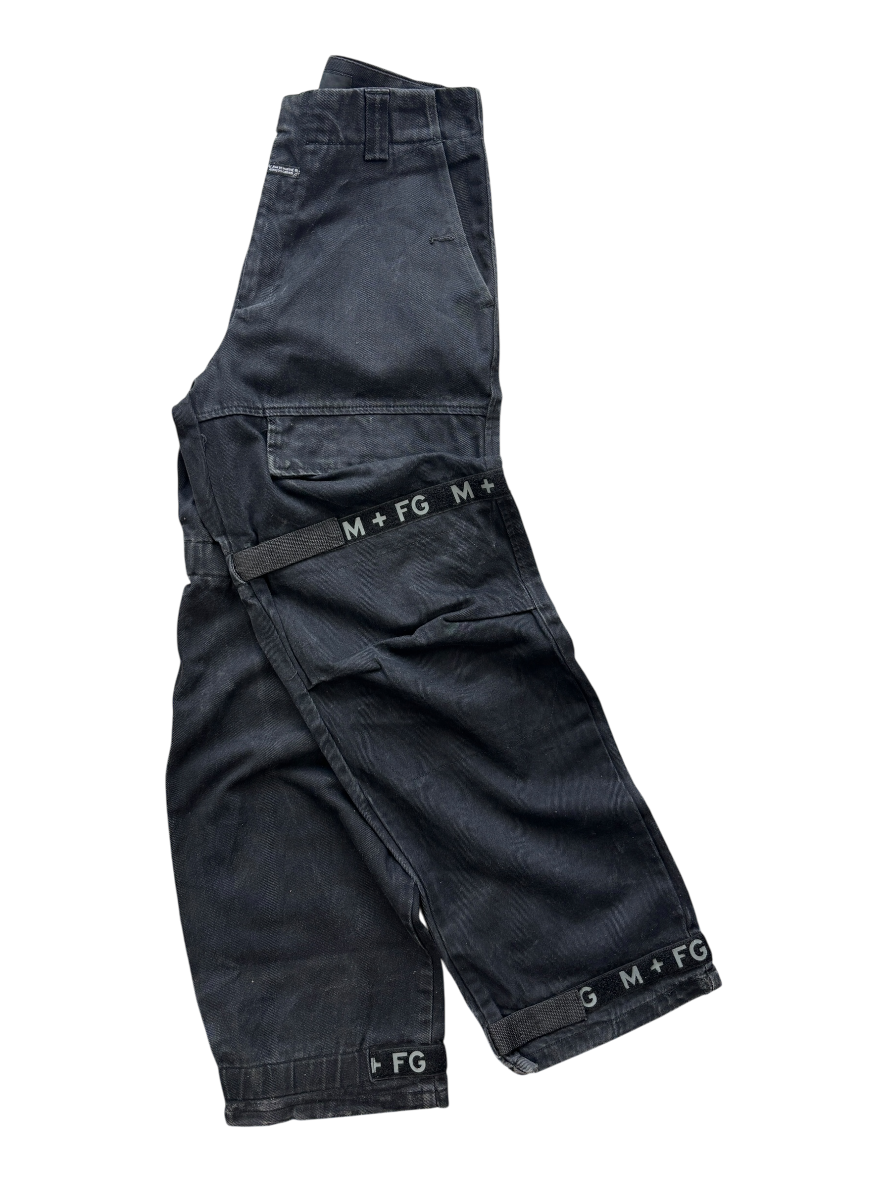 VINTAGE MARITHE FRANCOIS GIRBAUD SHUTTLE TAPE JEANS