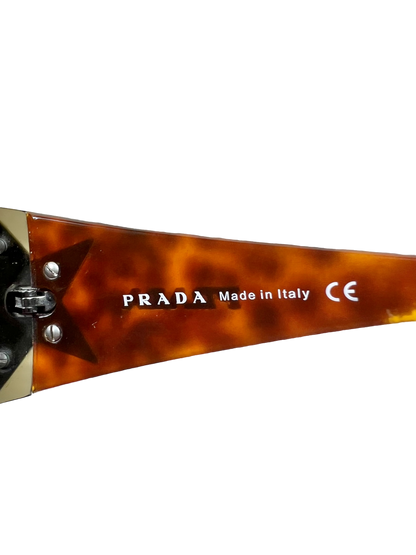 00's Prada star sunglasses