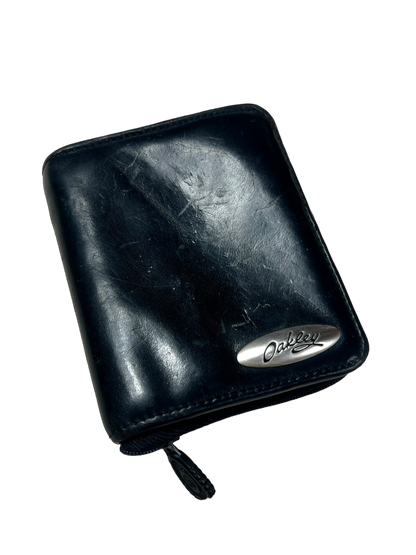 00's Oakley leather wallet