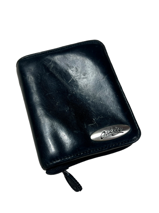 00's Oakley leather wallet