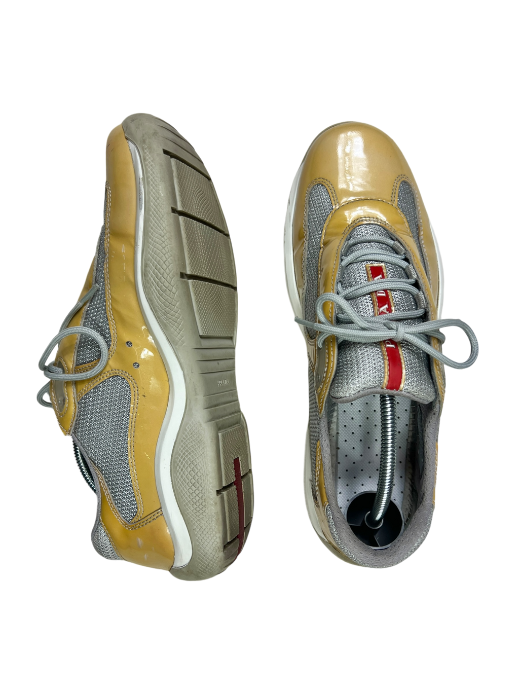 Prada America's Cup mustard colorway - size 39