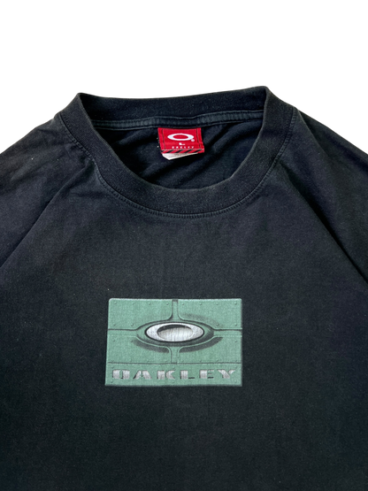 Early 00's Oakley icon graphic tee - L