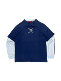 2000's Oakley Skull Long Sleeve tee - M