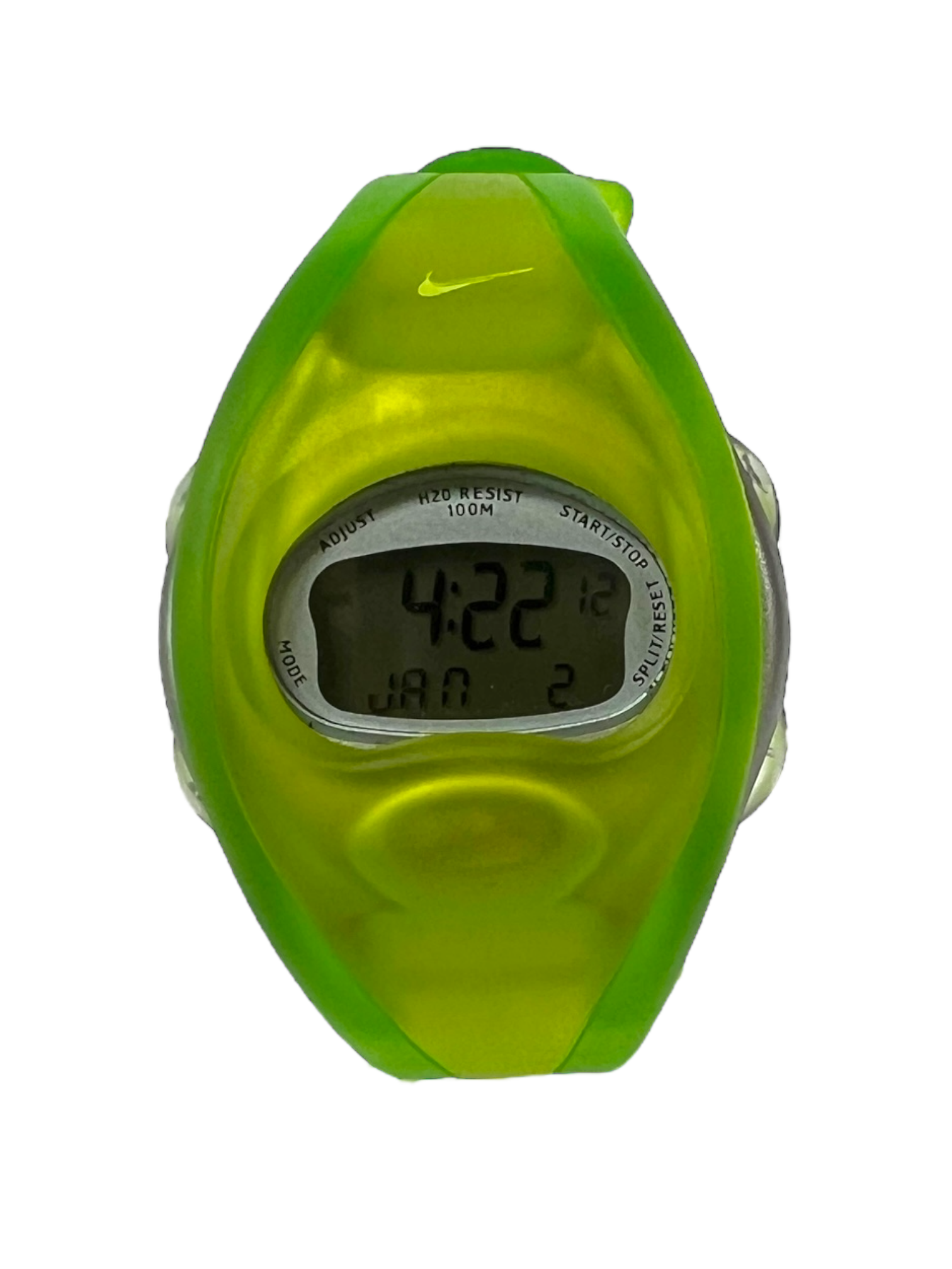 Nike Tempest Flow Digital Lime watch
