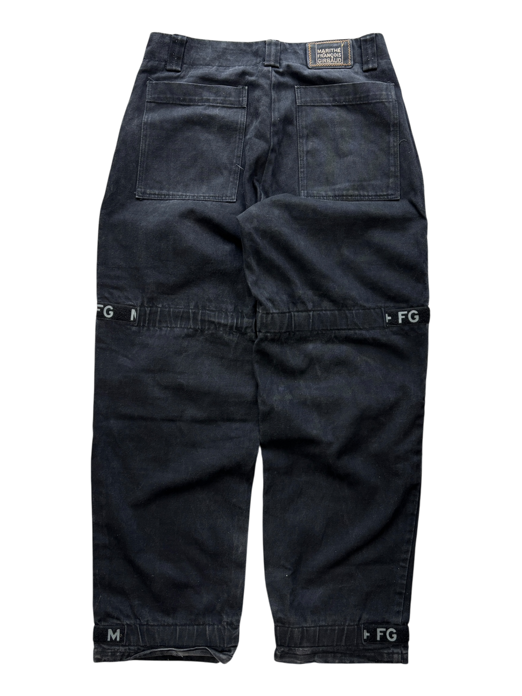 VINTAGE MARITHE FRANCOIS GIRBAUD SHUTTLE TAPE JEANS