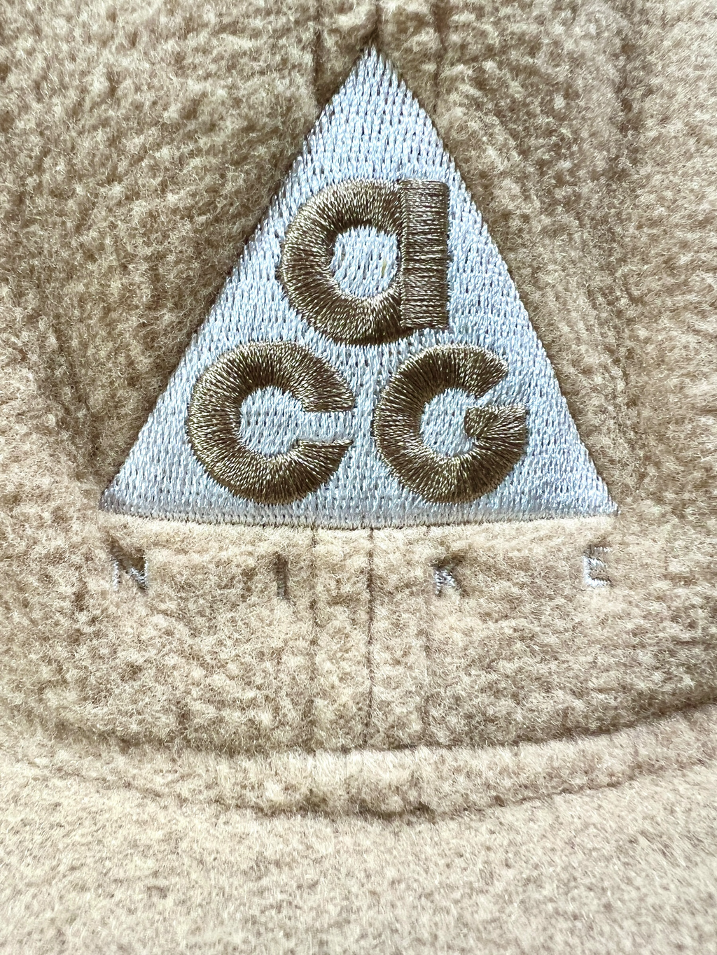 Nike ACG Beige Shearling Hat