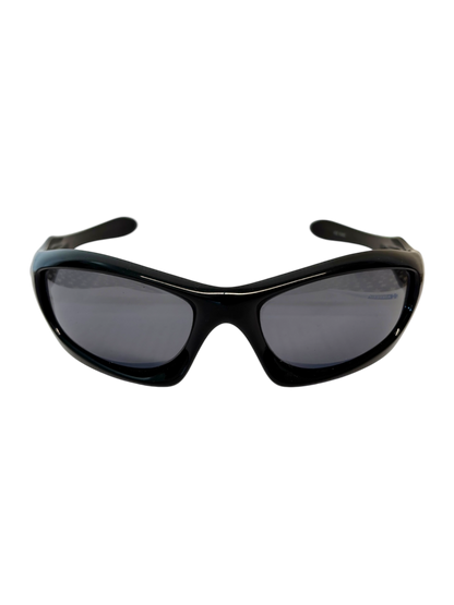 OAKLEY MONSTER DOG POLISHED BLACK / BLACK IRIDIUM (2003)