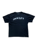 00's Oakley spell out tee - L