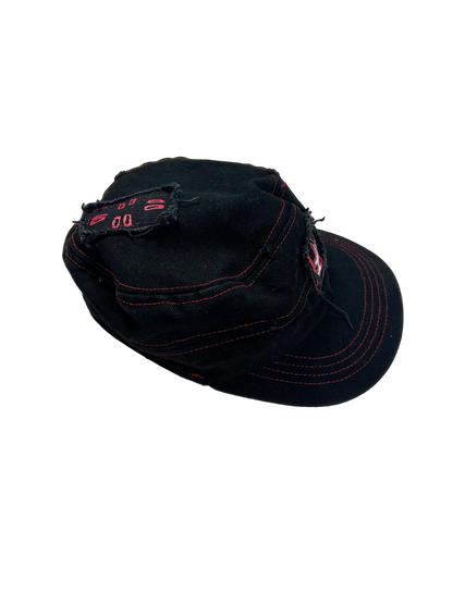 90's distressed military cap