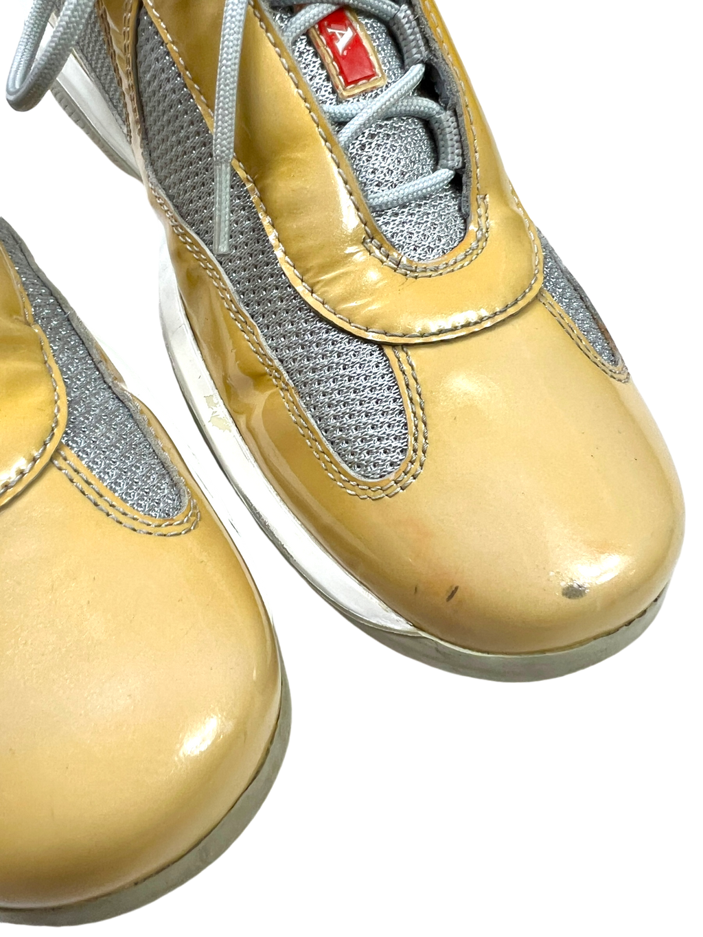 Prada America's Cup mustard colorway - size 39
