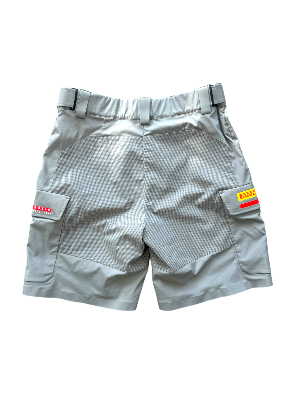 Prada Luna Rossa Pirelli 2024 Grey Technical Shorts
