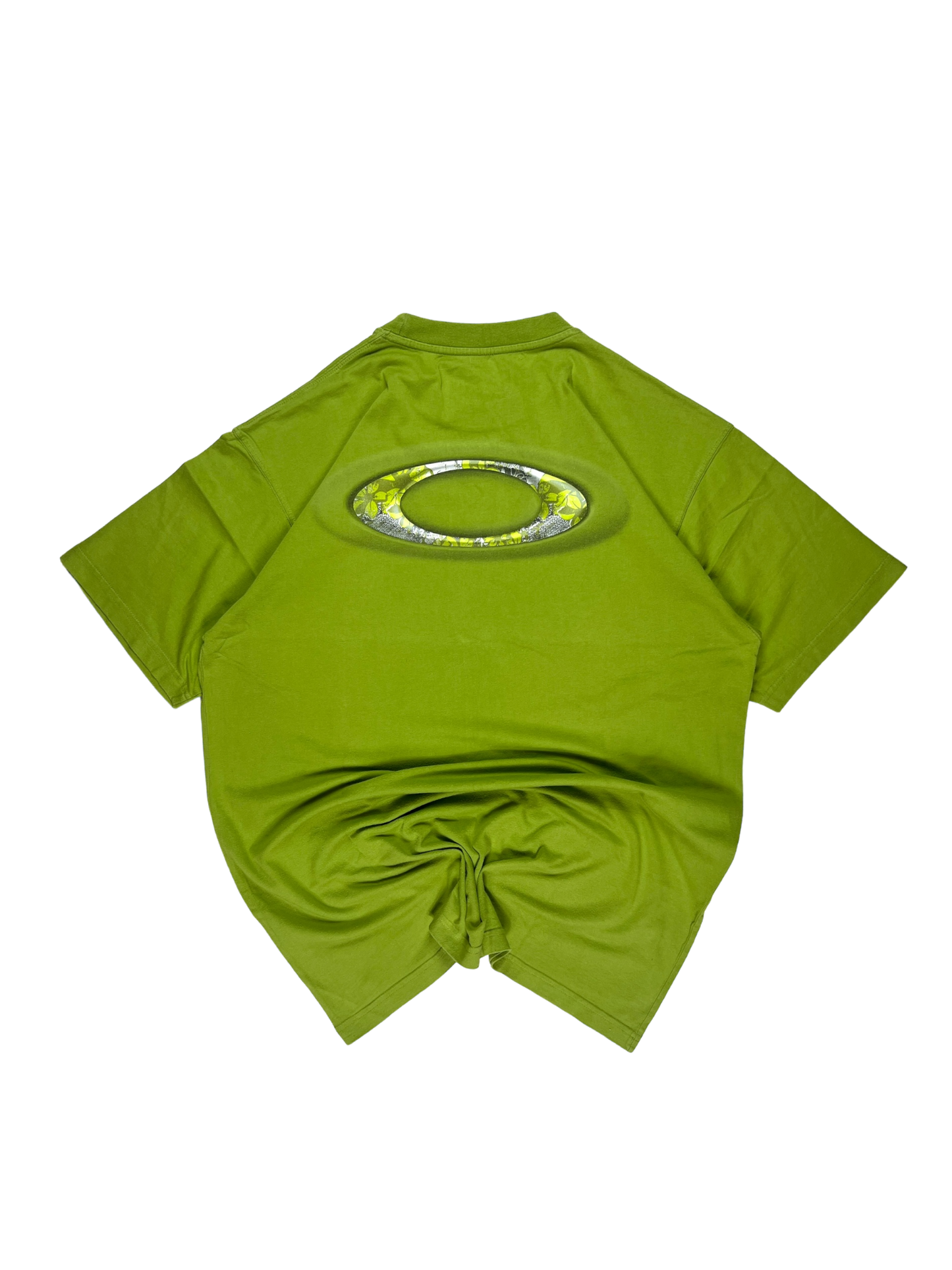 00''s Oakley green icon tee - XL