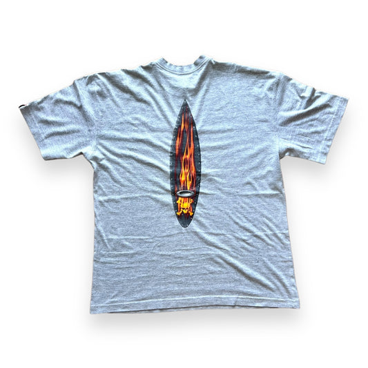 Camiseta Vintage Oakley surf flame early 2000's