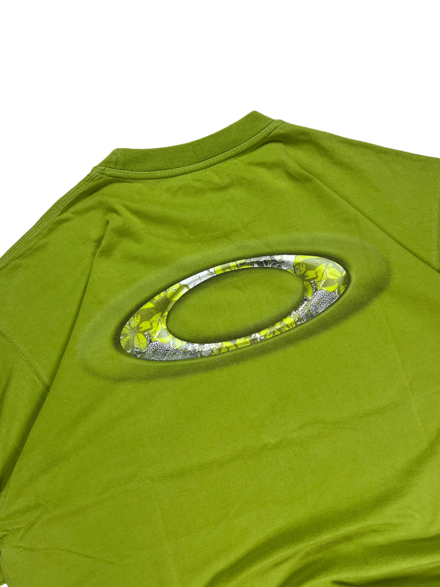 00''s Oakley green icon tee - XL