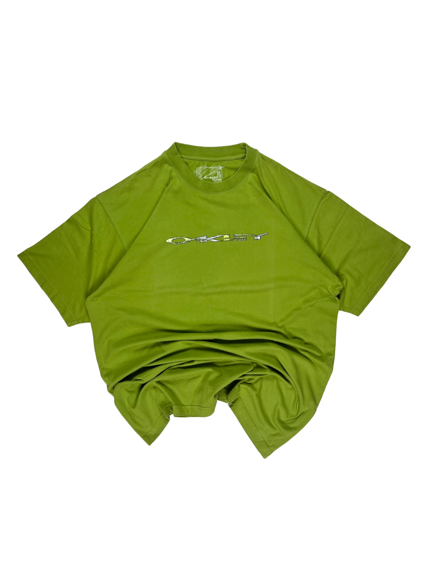 00''s Oakley green icon tee - XL