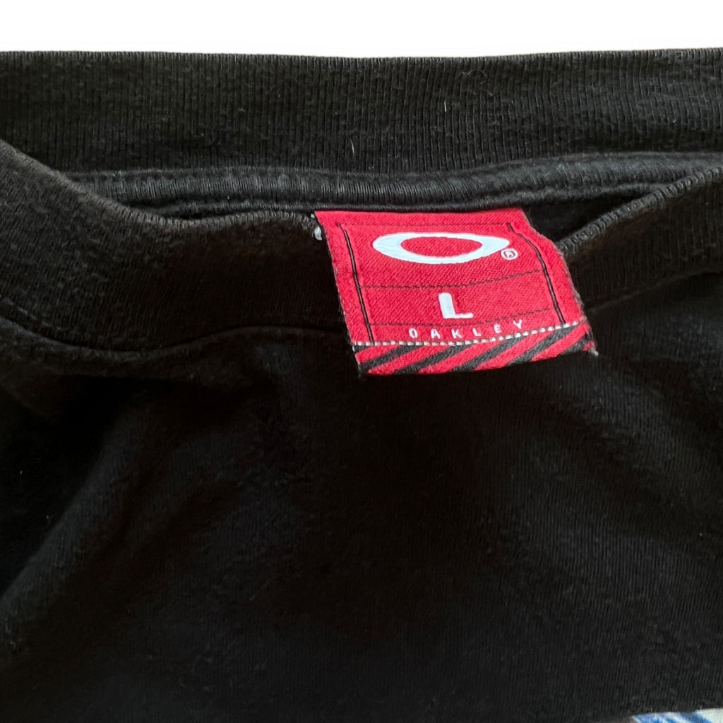 Oakley vintage factory pilot comic style long sleeve tee - L