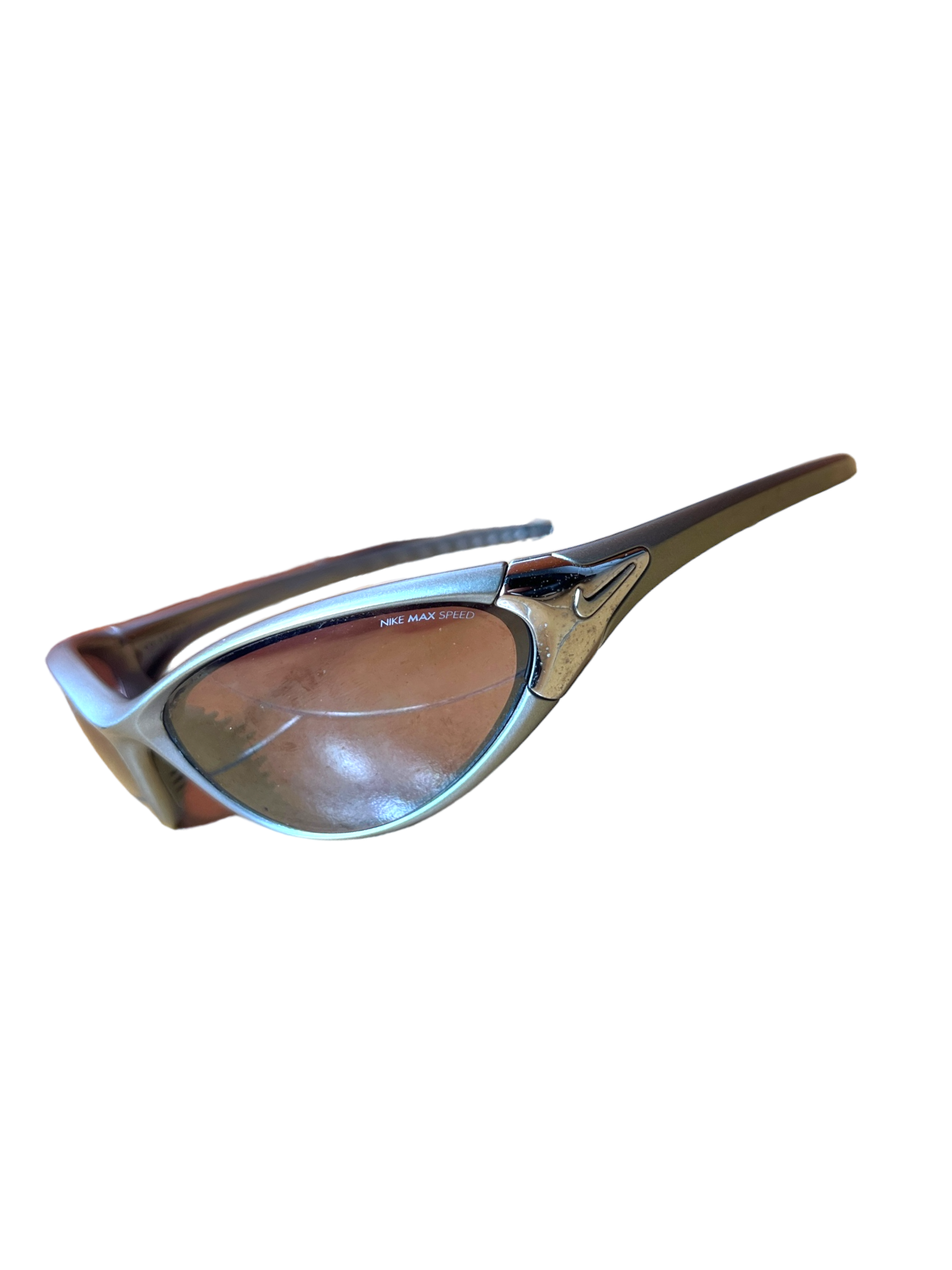 Nike 00's silver V Cadence sunglasses