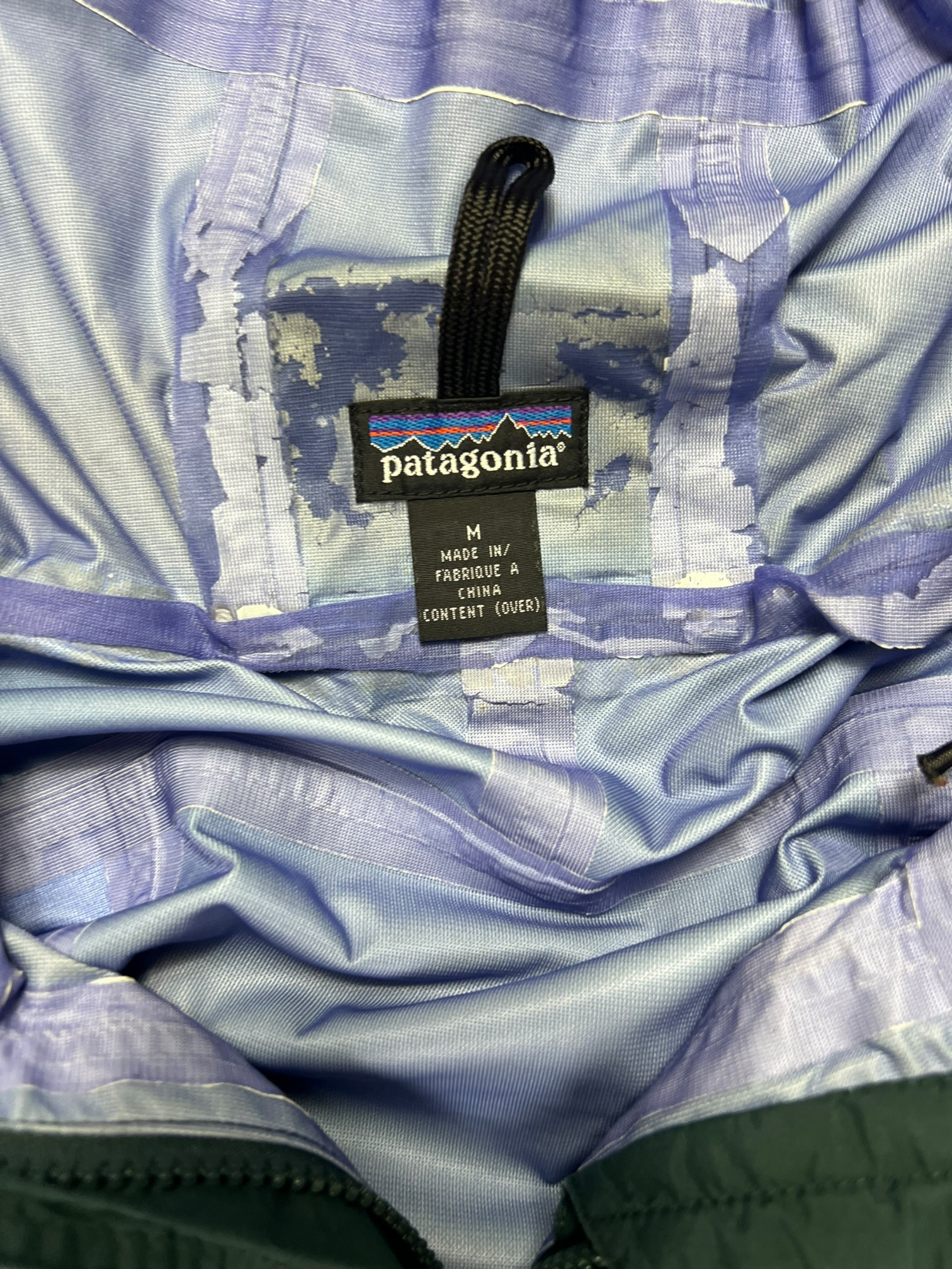2000's Patagonia hardshell waterproof jacket - M