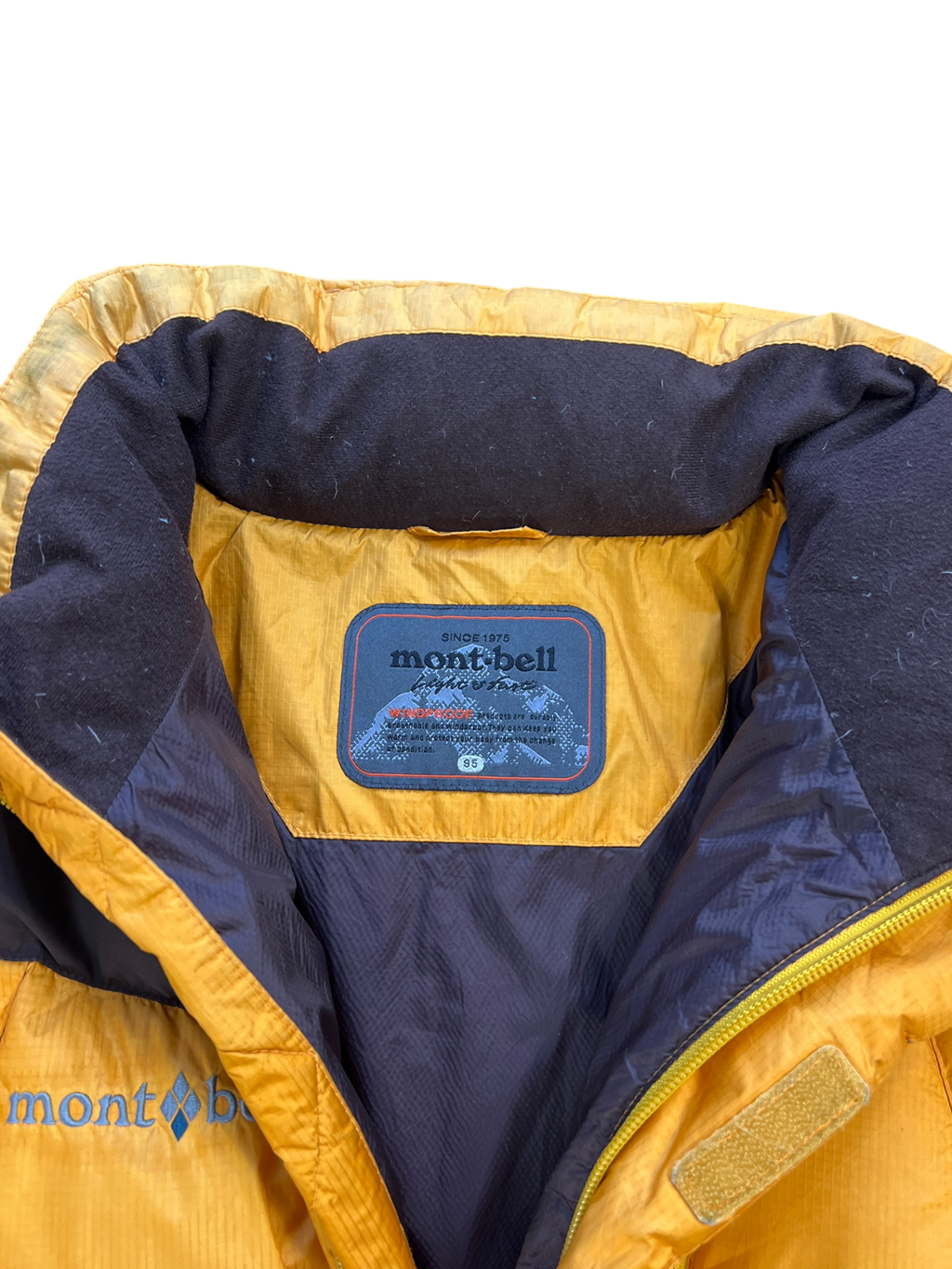 MONTBELL PANELLED PUFFER